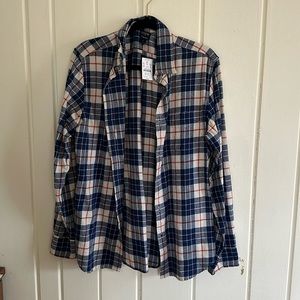 J Crew Flannel NWT Medium